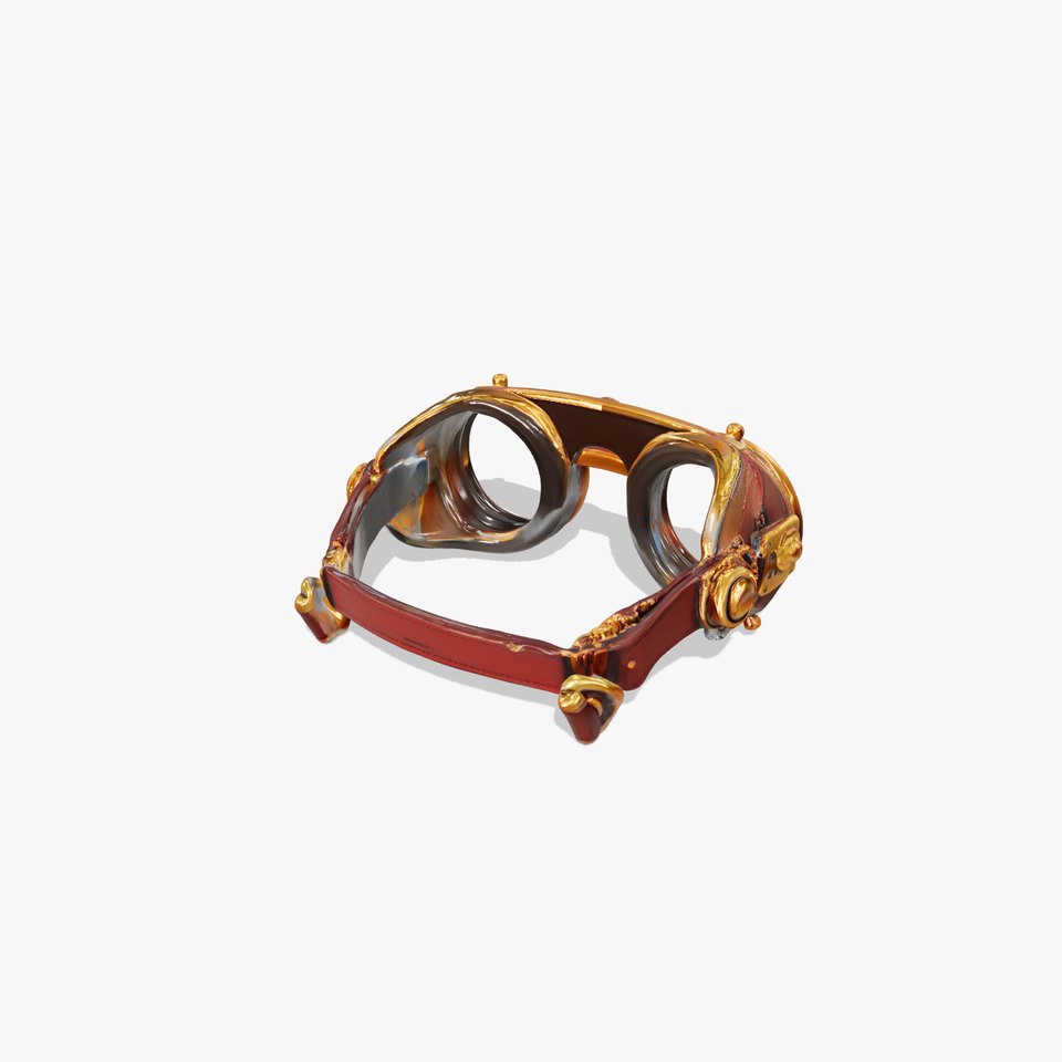 Steampunk Goggles Model Pack for HighDetail Rendering